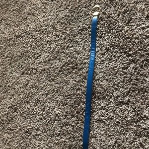 LV epi blue size 85 belt